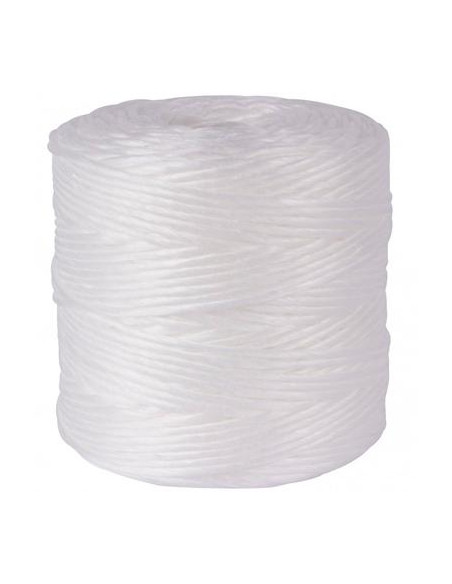 APLI BOBINA DE CUERDA POLIPROPILENO 400 G CON 1 CABO - 240 M BLANCO