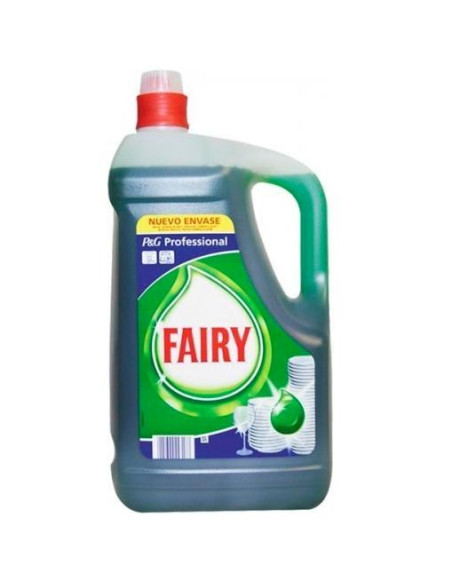 FAIRY LAVAVAJILLAS PROFESIONAL CONCENTRADO LÍQUIDO USO MANUAL GARRAFA 5L