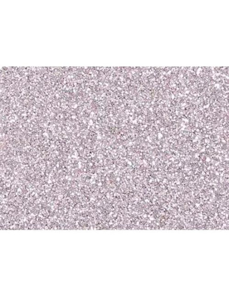 FAMA GOMA EVA 20X30 2MM GLITTER PLATA