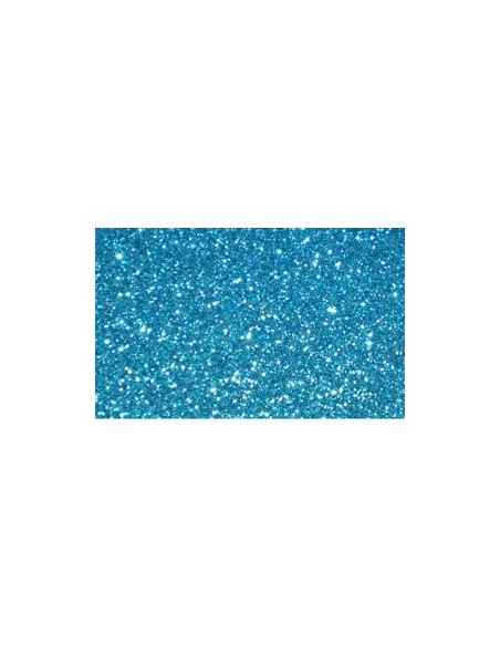 FAMA GOMA EVA 50X70 2MM GLITTER PACK 10H AZUL