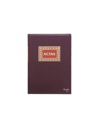 DOHE LIBRO DE ACTAS FOLIO NATURAL 100 HOJAS