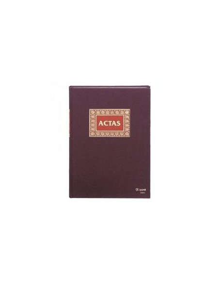 DOHE LIBRO DE ACTAS FOLIO NATURAL 100 HOJAS