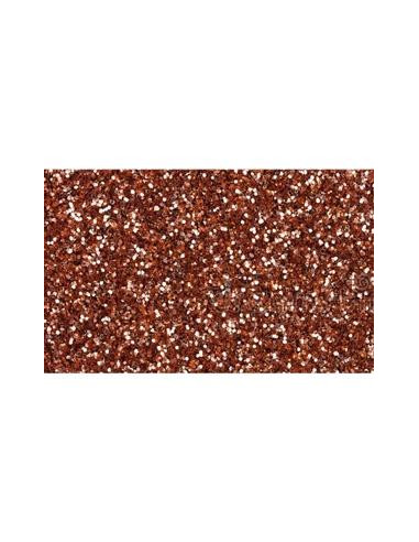 FAMA GOMA EVA 50X70 2MM PACK 10H GLITTER CASTAÑO