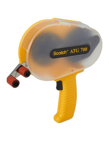 SCOTCH APLICADOR DE CINTA ADHESIVA TRANSFERIDORA ATG 700 PARA ROLLOS DE 9-12MM ANCHO