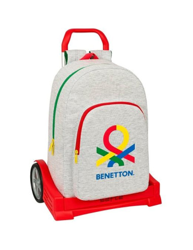 SAFTA MOCHILA 876 + CARRO EVOLUTION BENETTON POP