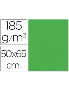 Cartulina guarro verde manzana -50x65 cm -185 gr