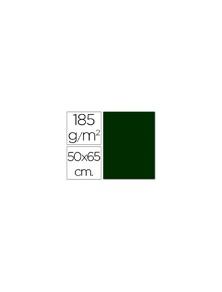 Cartulina guarro verde amazona -50x65 cm -185 gr