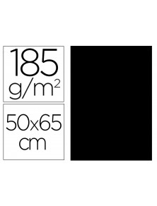 Cartolina negra -50x65 cm -185 gr