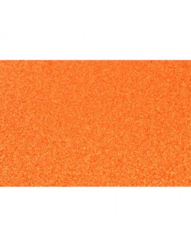 FAMA GOMA EVA 50X70 2MM GLITTER PACK 10H NARANJA