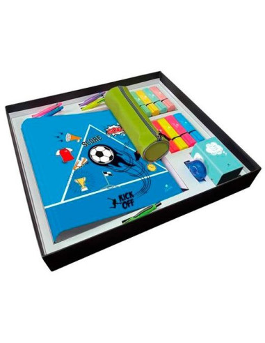 MARIOLA SET DE REGALO PREMIUM CARPETA 4 ANILLAS 25MM DEPORTES MODELOS SURTIDOS