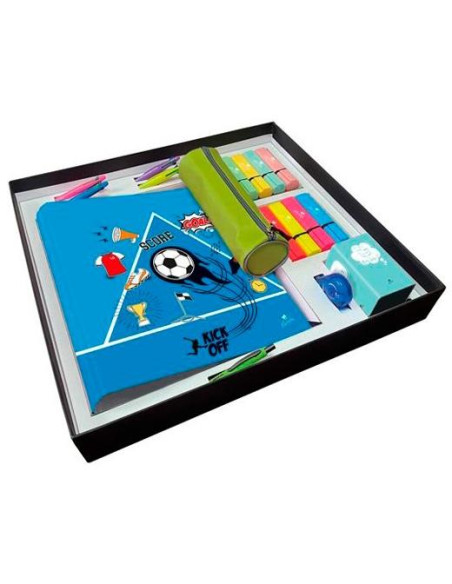 MARIOLA SET DE REGALO PREMIUM CARPETA 4 ANILLAS 25MM DEPORTES MODELOS SURTIDOS