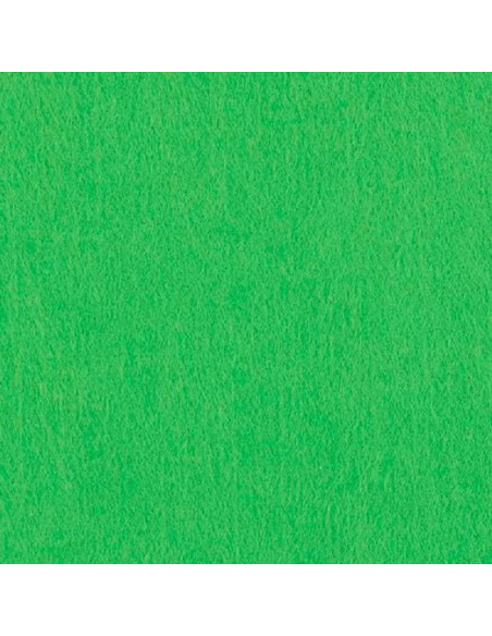 FAMA FIELTRO 23X30 2MM PACK 10 HOJAS VERDE CLARO A18