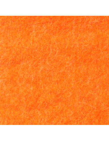 FAMA FIELTRO 23X30 2MM PACK 10 HOJAS NARANJA A22