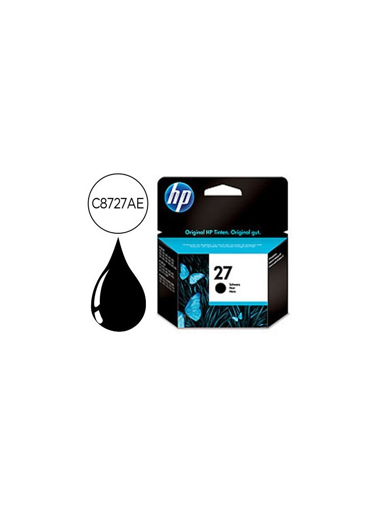Hewlett Packard Hp Cartucho Inkjet Negro Para Deskjet 3420 Nº 27