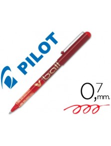 Rotulador pilot roller v-ball rojo 0.7 mm