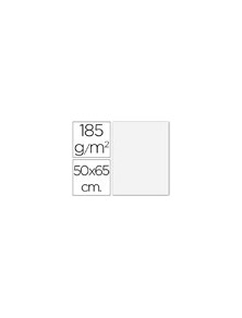 Cartulina guarro blanca -50x65 cm -185 gr