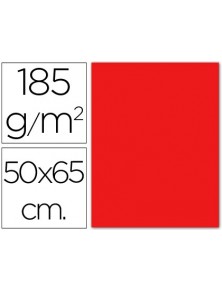 Cartolina Roja -50X65 Cm -185 Gr Guarro