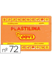 Plastilina jovi 72 naranja -unidad -tamaño grande