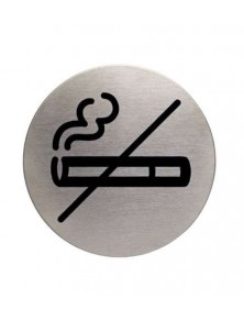 Pictogramas acero adhesivo Prohibido Fumar