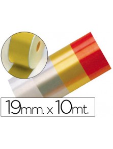 Cinta fantasia 10 mt x 19 mm oro