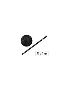 Papel kraft liderpapel negro -rollo 5x1 mt