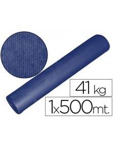 Papel kraft azul bobina 1,00 mt x 500 mts especial para embalaje
