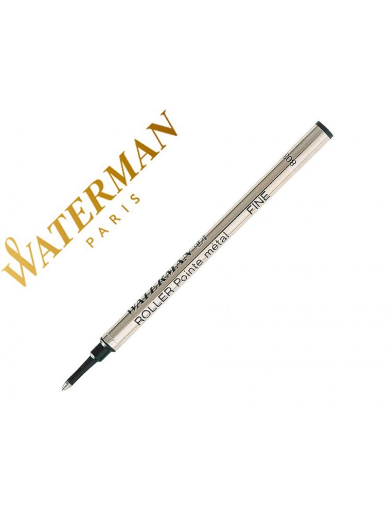 Recambio boligrafo waterman standar maxima 53425 negro