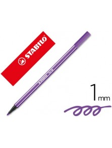 Rotulador stabilo acuarelable pen 68 violeta 1 mm