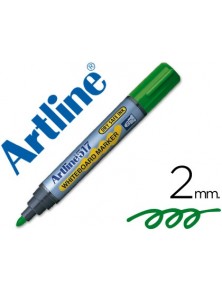 Rotulador artline pizarra ek-517 verde -punta redonda 2 mm -tinta de bajo olor