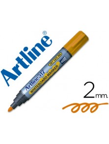 Rotulador artline pizarra ek-517 naranja punta redonda 2 mm tinta de bajo olor