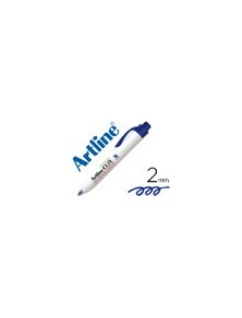 Rotulador artline clix pizarra ek-573a azul punta retractil redonda 2 mm