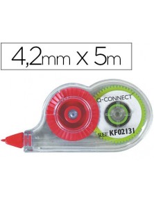 Corrector q-connect cinta mini blanco 4,2 mm x 5 m en blister