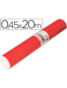 Rollo adhesivo aironfix unicolor rojo mate claro 67151rollo de 20 mt