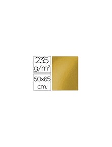 Cartulina liderpapel 50x65 cm 235gm2 metalizada oro