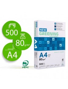 Paper multifunció Greening 80 gm2. 500 fulls A4