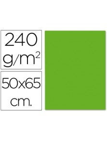 Cartulina liderpapel 50x65 cm 240gm2 verde