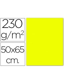 Cartolina fluorescent 230 gm². 50 x 65 cm