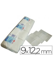 Servilleta mini gc blanca 9x12''2 cm 1 capa paquete de 400 unidades
