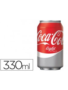 Refresco coca-cola light lata 330 ml