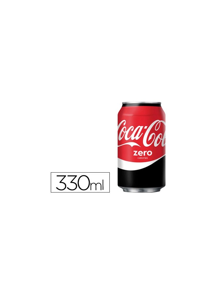 Refresco coca-cola zero lata 330 ml