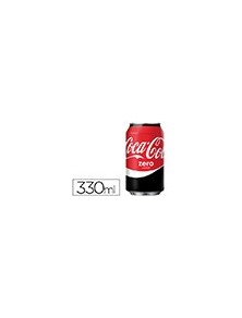 Refresco coca-cola zero lata 330 ml