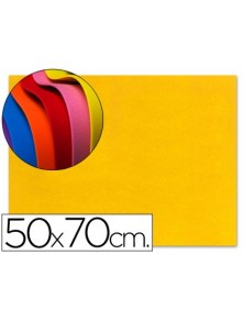 Goma eva liderpapel 50x70cm 60gm2 espesor 1.5mm amarillo