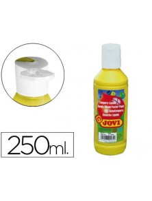 Tempera liquida jovi escolar 250 ml amarillo