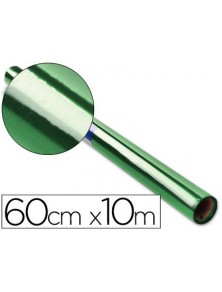 Papel celofan liderpapel rollo verde -0,60 x 10 mt