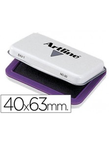 Tampon artline nº00 violeta 40x63 mm