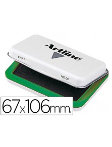 TAMPON Nº 1 VERDE -67X106 MM ARTLINE