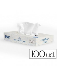 Pañuelo tissu 2 capas 21x20,7 cm caja de 100 unidades