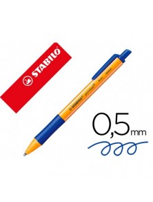 Boligrafo stabilo pointball 0,5 mm azul