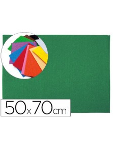 Goma eva liderpapel 50x70cm 60gm2 espesor 2mm textura toalla verde