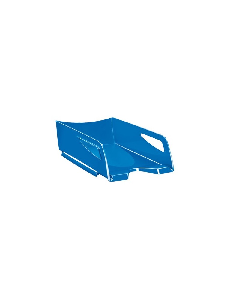 Bandeja sobremesa cep maxi de gran capacidad plastico azul 386x270x115 mm